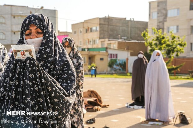 اقامه نماز عید سعید فطر درمصلی بجنورد