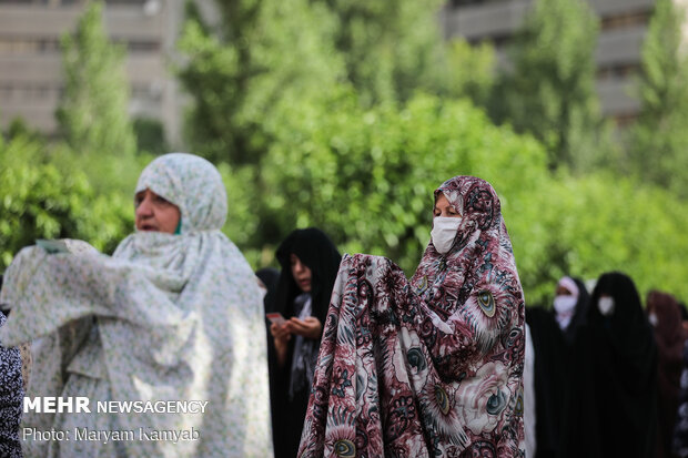 اقامه نماز عید سعید فطر در شهرک اکباتان