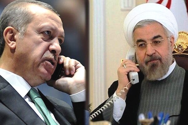 Ruhani ile Erdoğan “Şehit Fahrizade suikastını” görüştü
