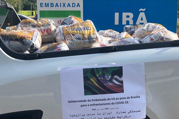 Iranian embassy distributes humanitarian packages in Brasilia amid COVID-19