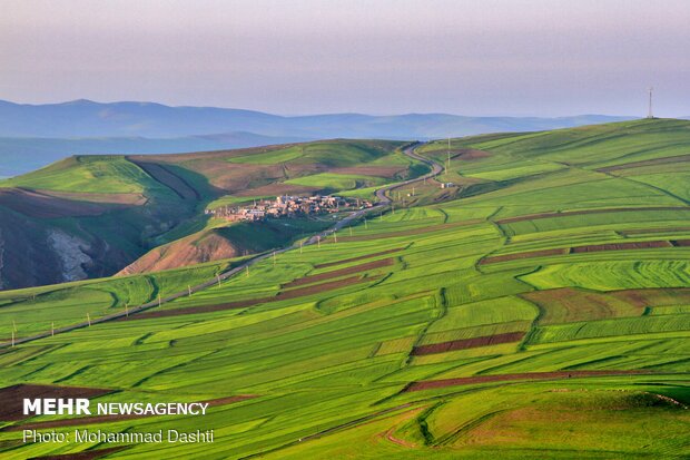 طبیعت بهاری شهرستان گرمی استان اردبیل