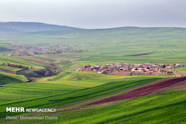 طبیعت بهاری شهرستان گرمی استان اردبیل