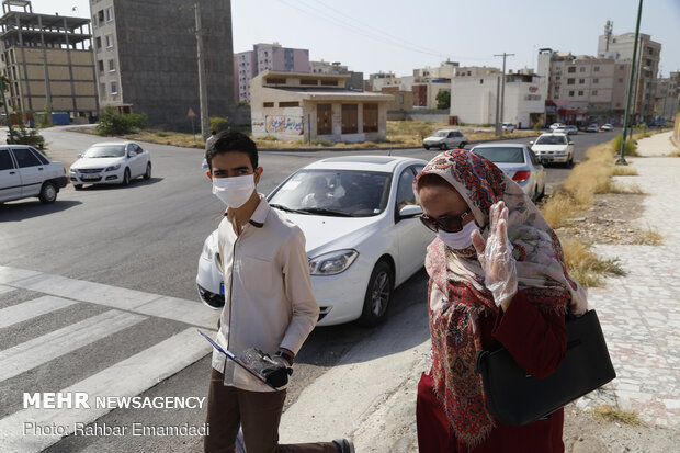 Schools’ exams held in Hormozgan prov. by fully observing health protocols amid pandemic