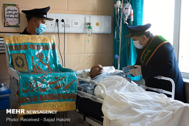 قدردانی خادمین مسجد جمکران از مدافعان سلامت