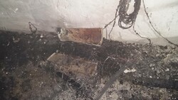 حادثه آتش سوزی در اتاقک کارگری در غرب تهران/ کارگر جان باخت