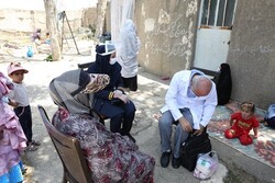 کمک بهداشتی و درمانی شهرداری تهران به ساکنان کوره های آجرپزی منطقه خلازیر