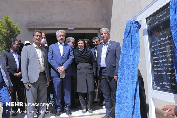 Energy min. inaugurates dam in northeast Iran