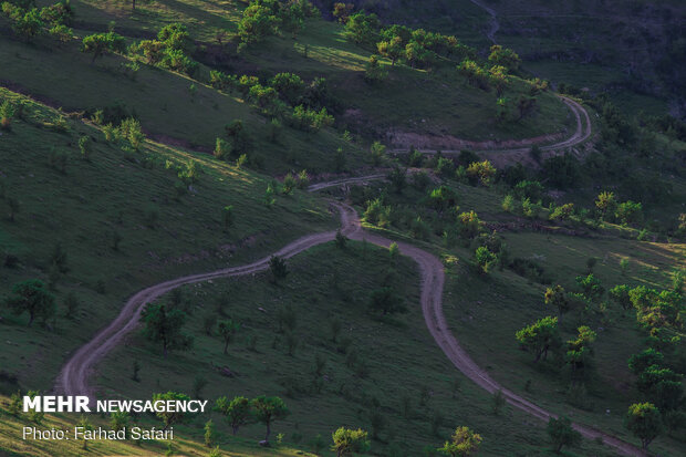 Nature of “Alamut” with breathtaking views in Qazvin 