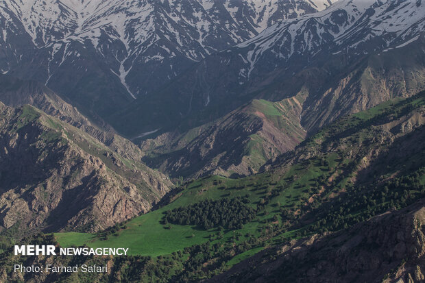 Nature of “Alamut” with breathtaking views in Qazvin 