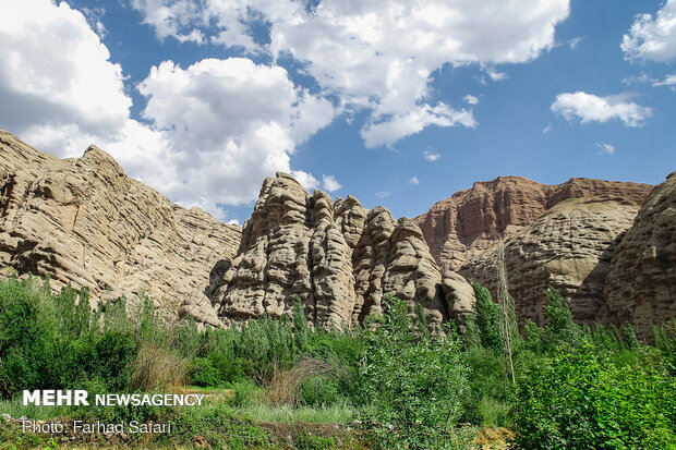 Nature of “Alamut” with breathtaking views in Qazvin 