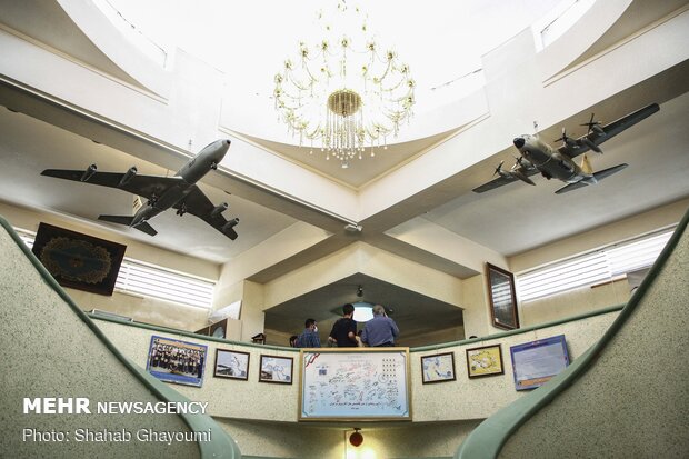 آئین افتتاحیه موزه هوانوردی و پژوهشکده دفاع مقدس