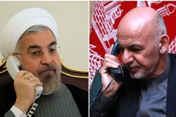 روحاني ونظيره الأفغاني يشددان على ضرورة تنمية العلاقات بين البلدين