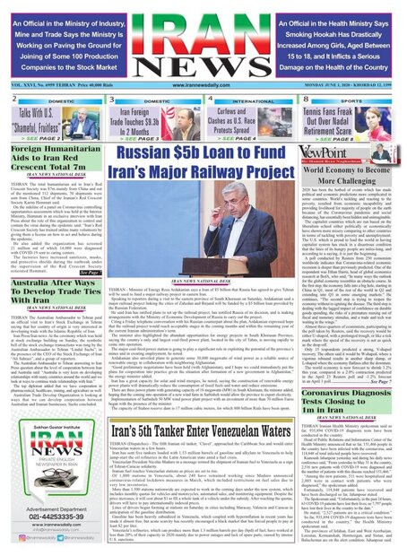 Intl. dailies June 1