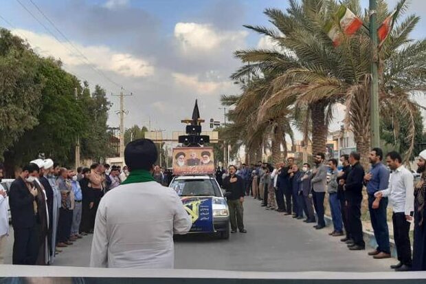مراسم عزاداری به مناسبت ارتحال حضرت امام(ره) در مهران برگزار شد