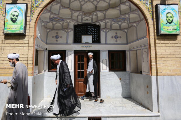 حجره  امام (ره) در مدرسه فیضیه قم