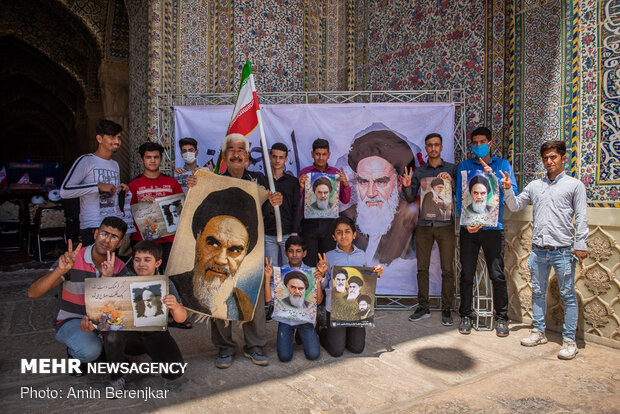 Commemoration ceremony of 31st demise anniversary of Imam Khomeini in Vakil Mosque…