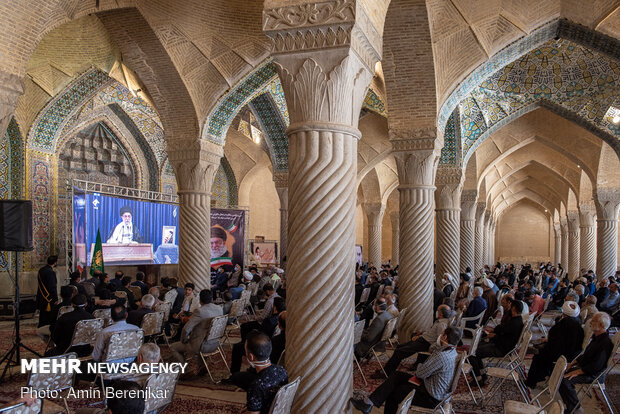 Commemoration ceremony of 31st demise anniversary of Imam Khomeini in Vakil Mosque…