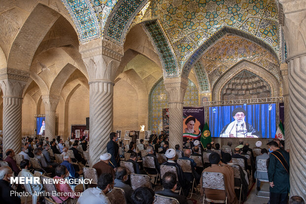 Commemoration ceremony of 31st demise anniversary of Imam Khomeini in Vakil Mosque…