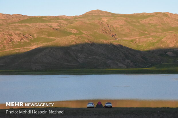 Neor Lake in Ardebil Prov.
