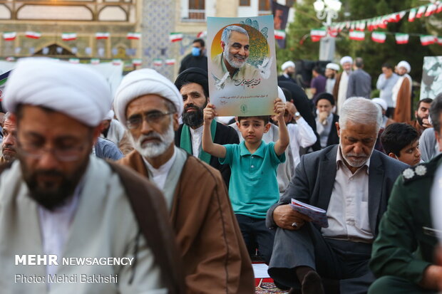 مراسم سالروز قیام خونین 15 خرداد در قم