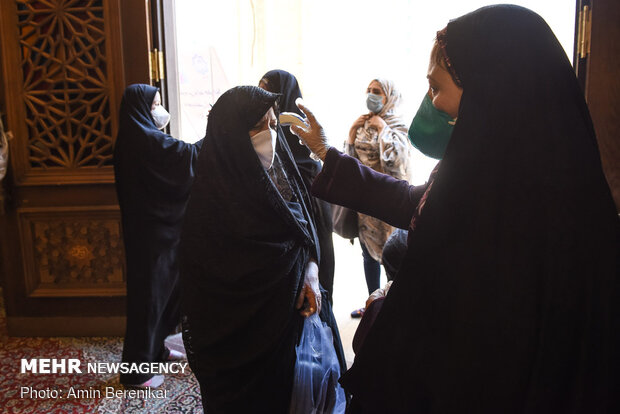 Friday Prayer in Shiraz after 100 days with health protocols in place