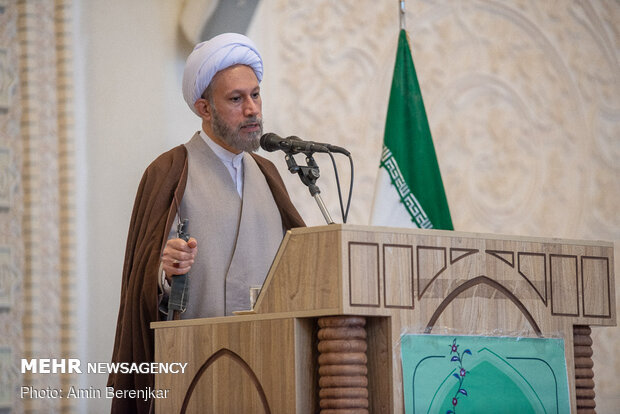 Friday Prayer in Shiraz after 100 days with health protocols in place