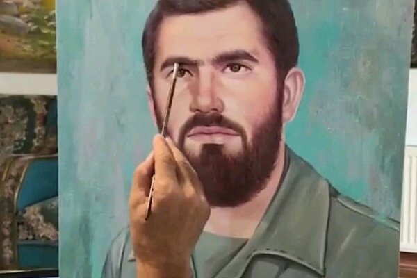 سه اثر نقاشی پرتره شهدای کهگیلویه و بویراحمد تولید شد