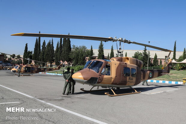 ایرانی وزارت دفاع نے 10 ہیلی کاپٹر تعمیر کرکے فضائیہ کے حوالے کردیئے