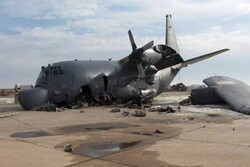 سقوط طائرة أمريكية بقاعدة "التاجي"