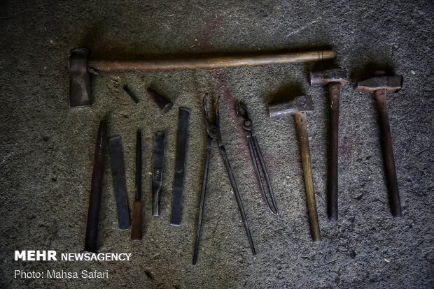 “Blacksmithing”, a profession deep-rooted in Iranian history