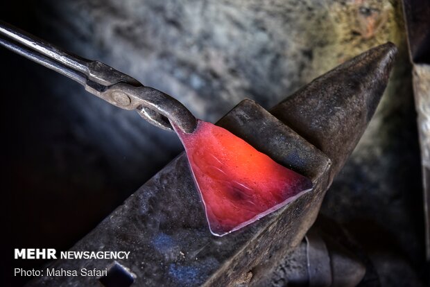 “Blacksmithing”, a profession deep-rooted in Iranian history