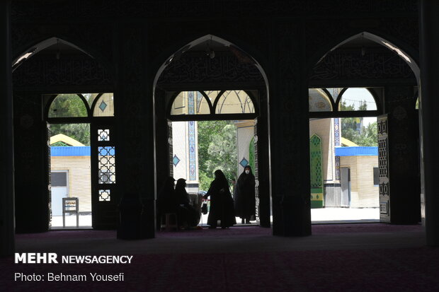 Friday Prayer in Arak after 110 days with health protocols in place