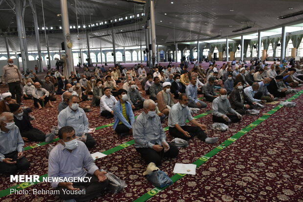 Friday Prayer in Arak after 110 days with health protocols in place