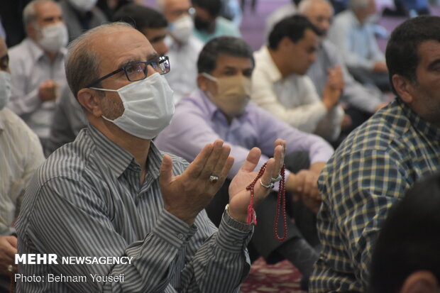 Friday Prayer in Arak after 110 days with health protocols in place