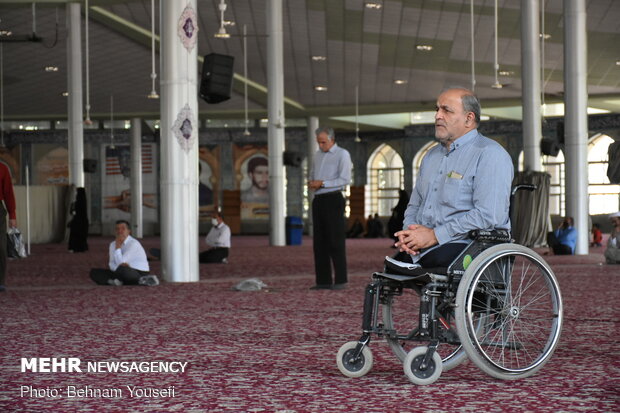 Friday Prayer in Arak after 110 days with health protocols in place