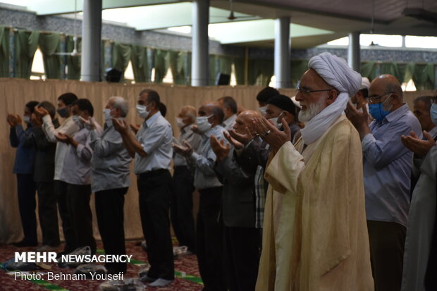 Friday Prayer in Arak after 110 days with health protocols in place