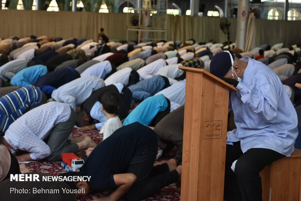 اقامه نماز جمعه اراک بعد از ۱۱۰ روز تعطیلی