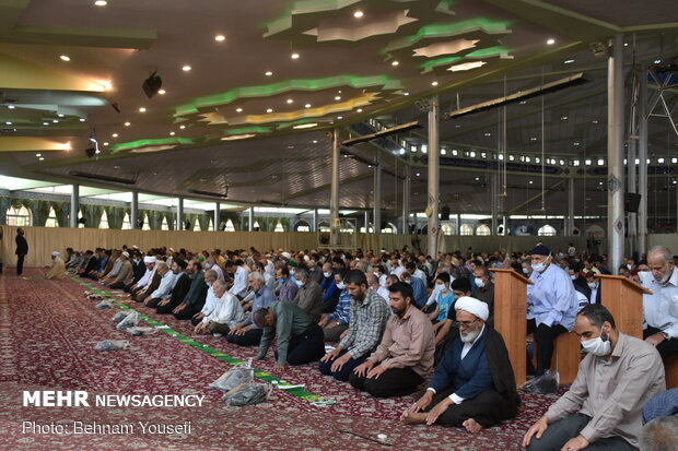 Friday Prayer in Arak after 110 days with health protocols in place