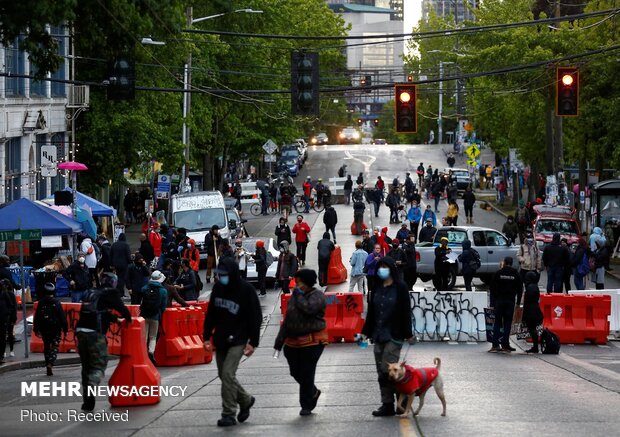 Seattle'da protestocular 'özerk bölge' ilan etti