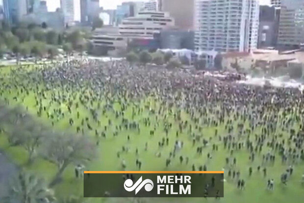 VIDEO: Back Lives Matter protests in Australia