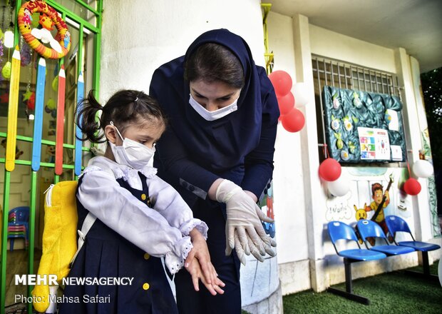 Kindergartens reopened in Golestan province