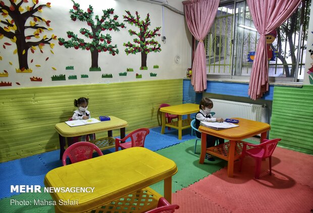 Kindergartens reopened in Golestan province