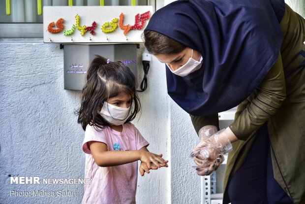 Kindergartens reopened in Golestan province