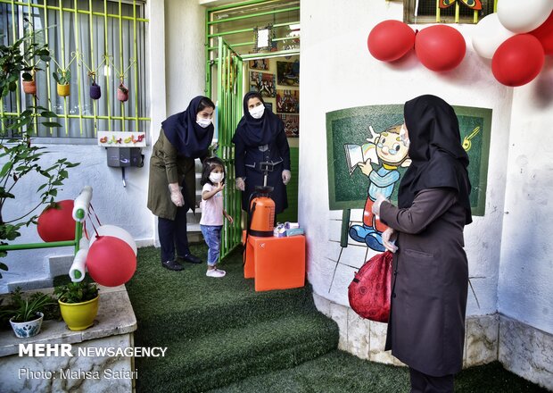 Kindergartens reopened in Golestan province