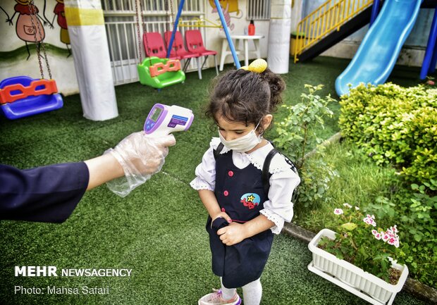 Kindergartens reopened in Golestan province