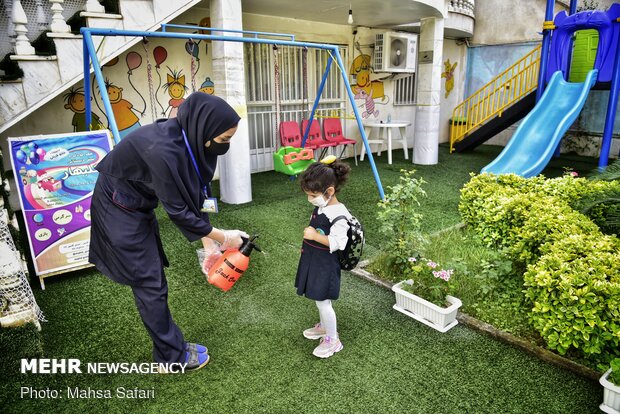 Kindergartens reopened in Golestan province