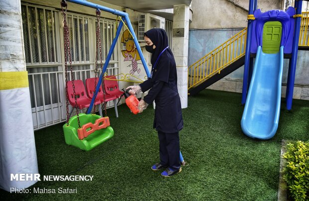 Kindergartens reopened in Golestan province