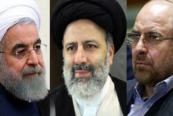 رؤساء السلطات الثلاثة في ايران يجتمعون
