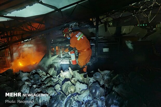 چین میں ایندھن بھرے ٹینکر میں دھماکے سے 19 افراد ہلاک