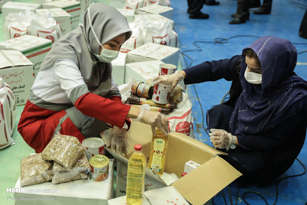 توزیع ۱۱ هزار بسته معیشتی بین نیازمندان در گلستان